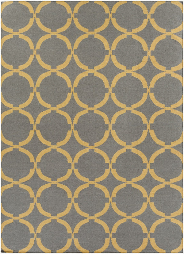 Surya Frontier 2'6" X 8' Handmade Wool Rug - Elegant Global Designs For Chic Home Decor & Durability Gray Wool Ft499-811