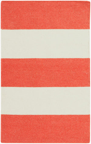 Surya Frontier Ft-220 Handmade 2' X 3' Wool Rug - Durable, Modern Decor With Natural Charm & Warranty Rust Wool Ft50-23