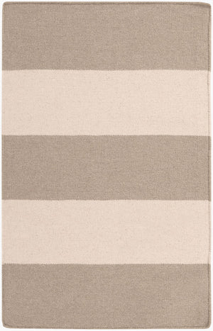 Surya Frontier Ft-220 Handmade 2' X 3' Wool Rug - Durable, Modern Decor With Natural Charm & Warranty Gray Wool Ft51-23