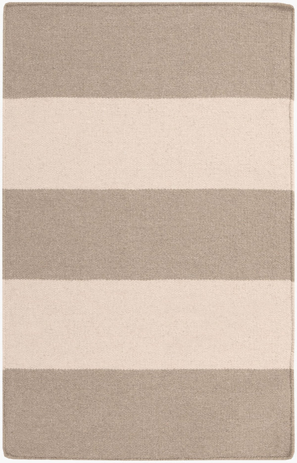 Surya Frontier Ft-220 Handmade 2' X 3' Wool Rug - Durable, Modern Decor With Natural Charm & Warranty Gray Wool Ft51-23