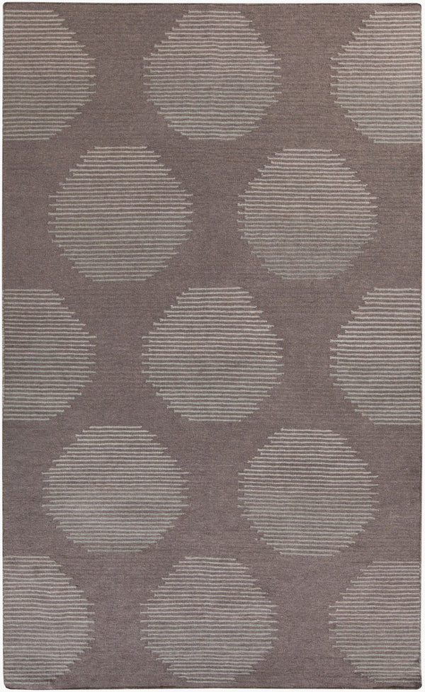 Surya Frontier 2'6" X 8' Handmade Wool Rug - Elegant Global Designs For Chic Home Decor & Durability Charcoal Wool Ft517-23