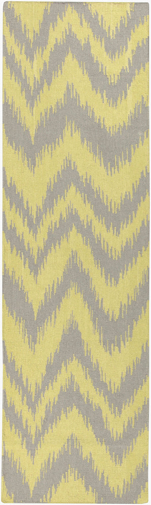 Surya Frontier Ft-500 Handmade 2' X 3' Wool Rug - Global Inspired Elegance For Eclectic Home Decor! Light Olive Wool Ft520-268