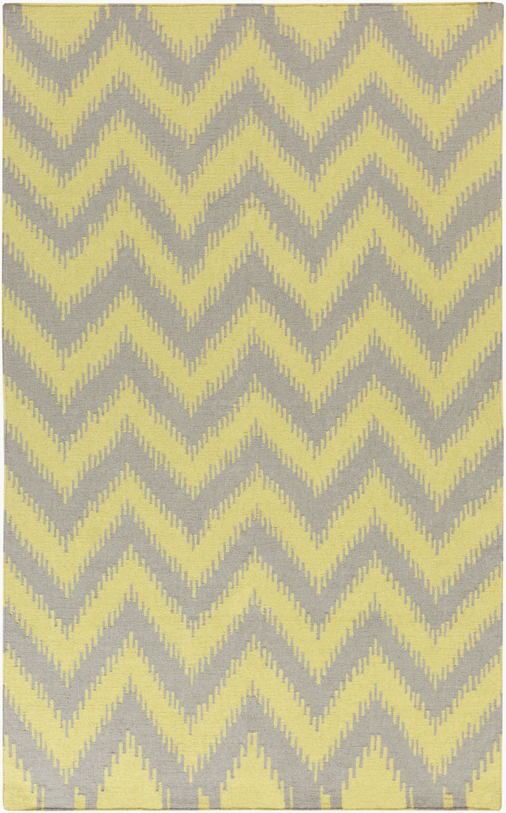 Surya Frontier Ft-500 Handmade 2' X 3' Wool Rug - Global Inspired Elegance For Eclectic Home Decor! Light Olive Wool Ft520-58
