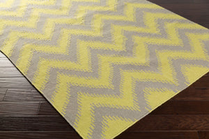 Surya Frontier Ft-500 Handmade 2' X 3' Wool Rug - Global Inspired Elegance For Eclectic Home Decor! Light Olive Wool Ft520-58