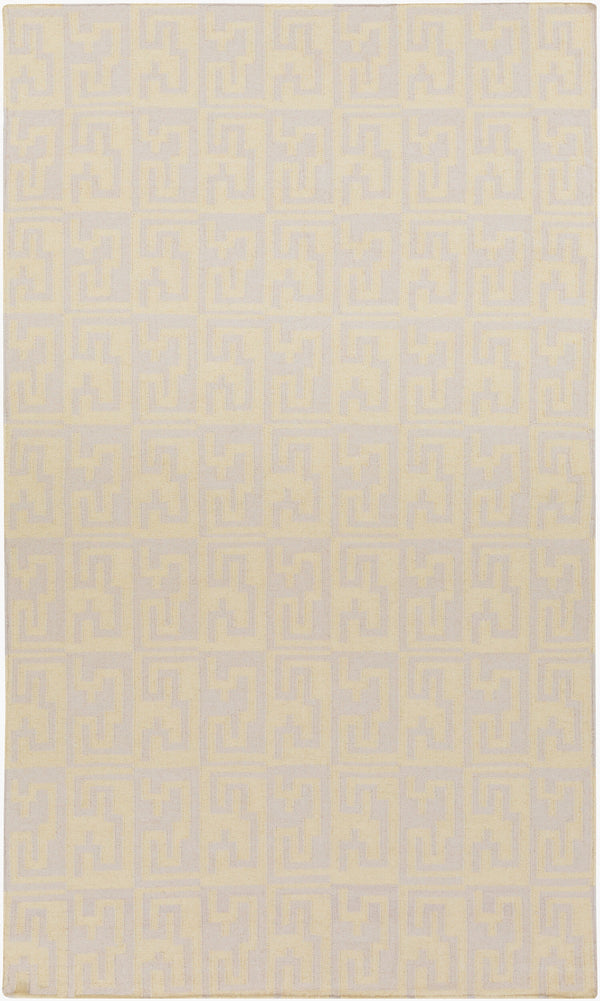 Surya Frontier Ft-500 Handmade 2' X 3' Wool Rug - Global Inspired Elegance For Eclectic Home Decor! Light Gray Wool Ft527-3656