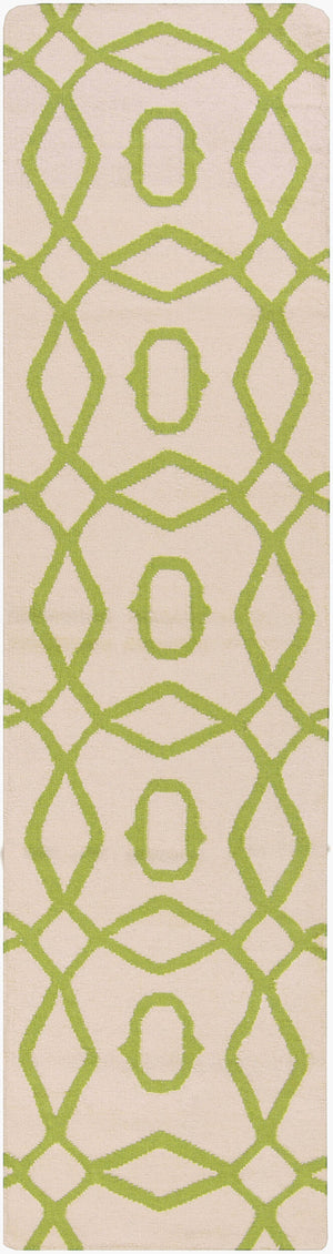 Surya Frontier 2'6" X 8' Handmade Wool Rug - Elegant Global Designs For Chic Home Decor & Durability Olive Wool Ft532-268