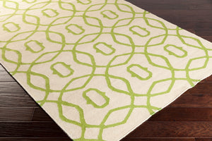 Surya Frontier 2'6" X 8' Handmade Wool Rug - Elegant Global Designs For Chic Home Decor & Durability Olive Wool Ft532-268