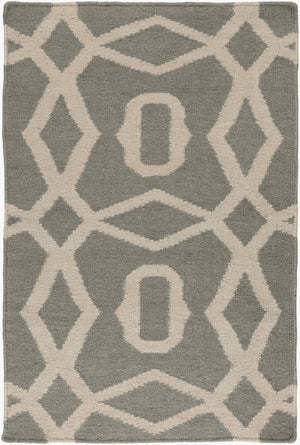 Surya Frontier 2'6" X 8' Handmade Wool Rug - Elegant Global Designs For Chic Home Decor & Durability Light Beige Wool Ft533-23
