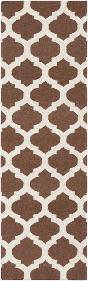 Surya Frontier Ft-103 Handmade 2' X 3' Wool Rug - Modern Decor, Durable, Easy Care, Natural Charm Brown Wool Ft541-268