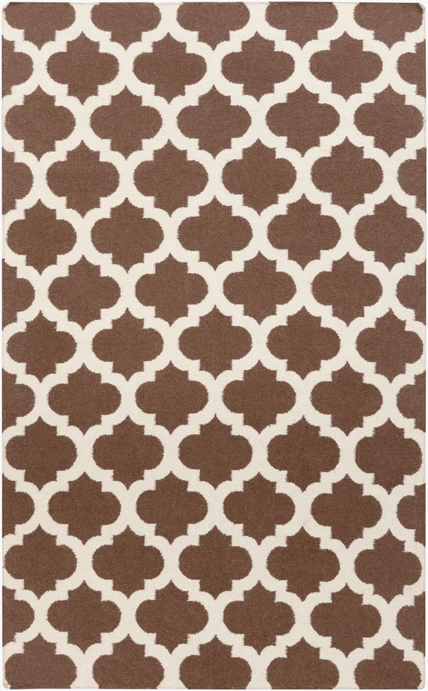 Surya Frontier Ft-103 Handmade 2' X 3' Wool Rug - Modern Decor, Durable, Easy Care, Natural Charm Brown Wool Ft541-23
