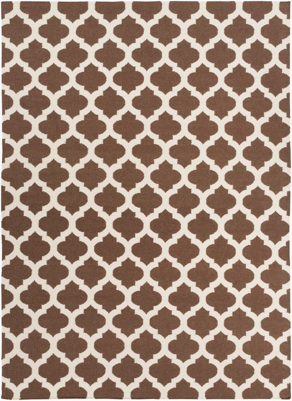 Surya Frontier Ft-103 Handmade 2' X 3' Wool Rug - Modern Decor, Durable, Easy Care, Natural Charm Brown Wool Ft541-811