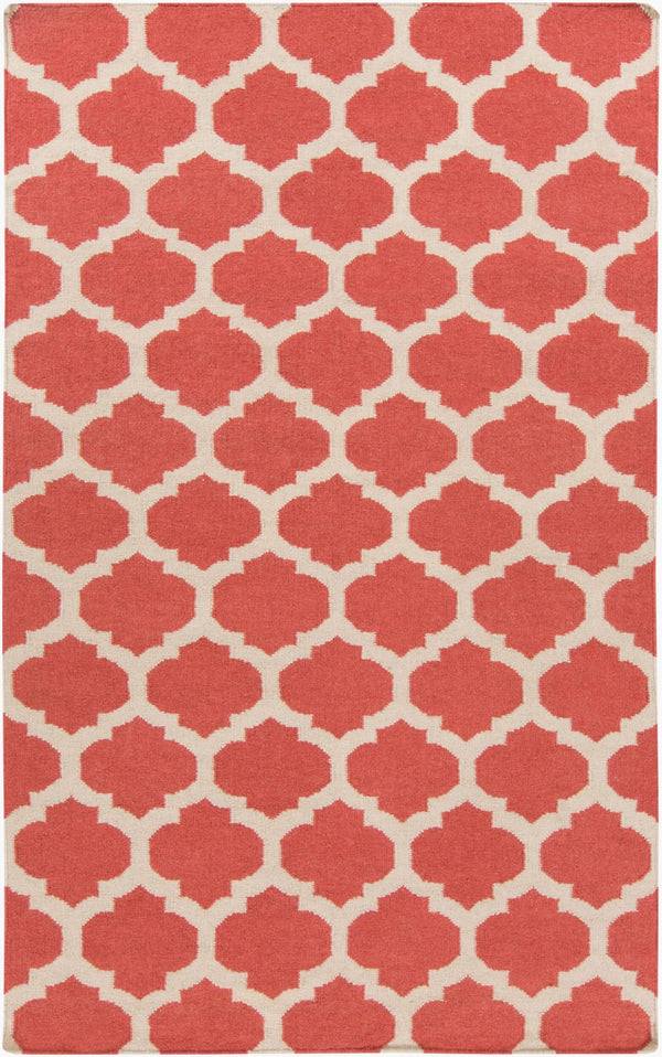 Surya Frontier Ft-103 Handmade 2' X 3' Wool Rug - Modern Decor, Durable, Easy Care, Natural Charm Rose Wool Ft542-913