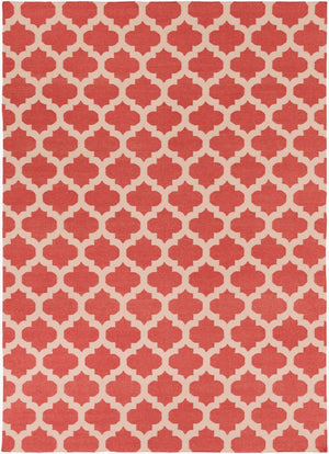 Surya Frontier Ft-103 Handmade 2' X 3' Wool Rug - Modern Decor, Durable, Easy Care, Natural Charm Rose Wool Ft542-811