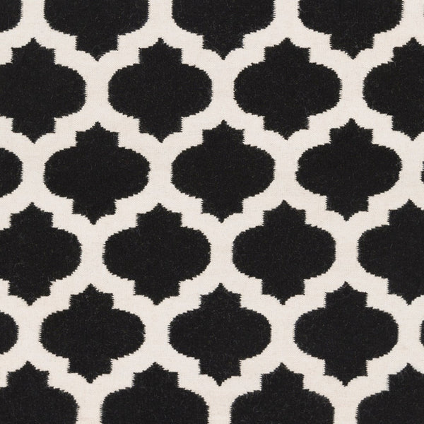 Surya Frontier Ft-103 Handmade 2' X 3' Wool Rug - Modern Decor, Durable, Easy Care, Natural Charm Black Wool Ft545-811