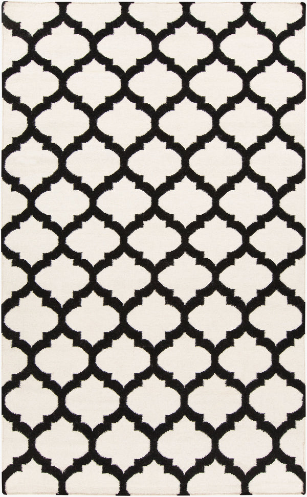 Surya Frontier Ft-103 Handmade 2' X 3' Wool Rug - Modern Decor, Durable, Easy Care, Natural Charm Ivory Wool Ft546-3656