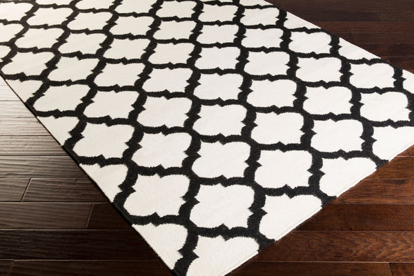 Surya Frontier Ft-103 Handmade 2' X 3' Wool Rug - Modern Decor, Durable, Easy Care, Natural Charm Ivory Wool Ft546-3656