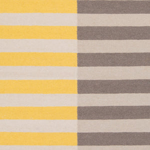 Surya Frontier Ft-500 Handmade 2' X 3' Wool Rug - Global Inspired Elegance For Eclectic Home Decor! Medium Gray Wool Ft563-23