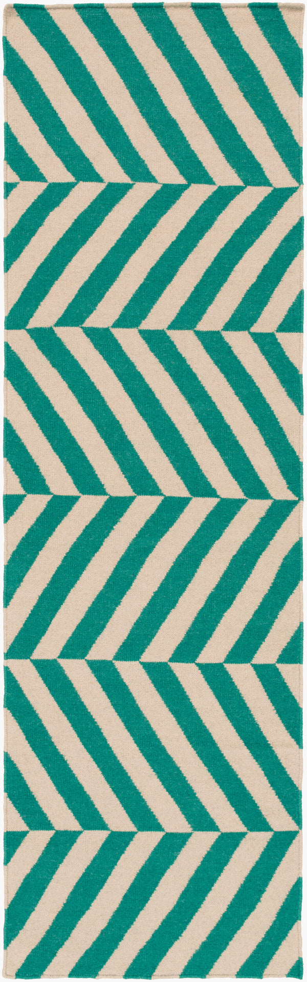 Surya Frontier Ft-500 Handmade 2' X 3' Wool Rug - Global Inspired Elegance For Eclectic Home Decor! Emerald Wool Ft576-268