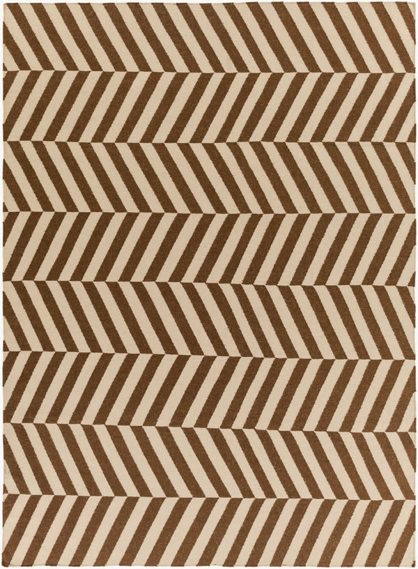 Surya Frontier Ft-500 Handmade 2' X 3' Wool Rug - Global Inspired Elegance For Eclectic Home Decor! Brown Wool Ft577-811