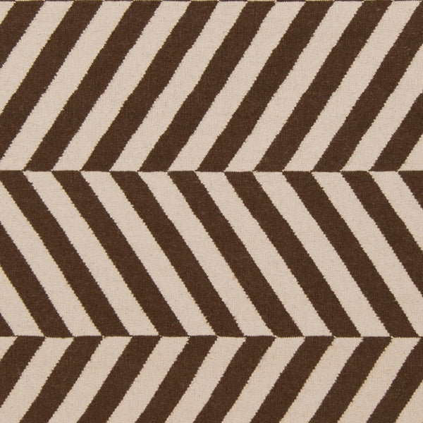 Surya Frontier Ft-500 Handmade 2' X 3' Wool Rug - Global Inspired Elegance For Eclectic Home Decor! Brown Wool Ft577-3656