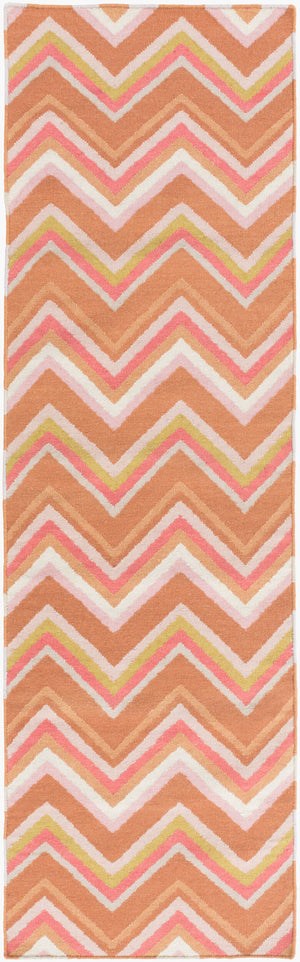 Surya Frontier Ft-304 Handmade 2' X 3' Wool Rug - Modern, Durable Design For Effortless Home Decor Style Rose Wool Ft598-268