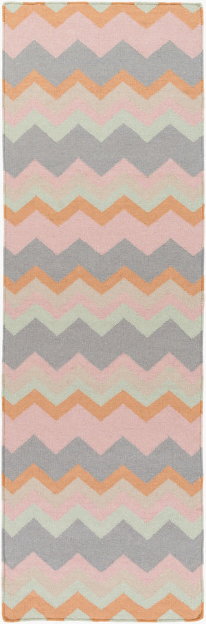 Surya Frontier Ft-220 Handmade 2' X 3' Wool Rug - Durable, Modern Decor With Natural Charm & Warranty Mauve Wool Ft599-268