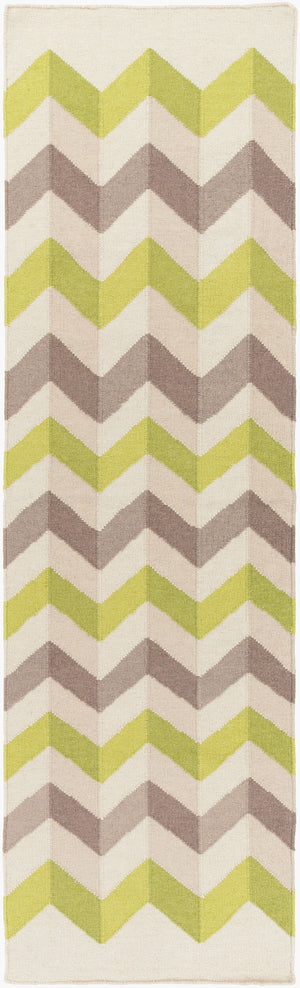 Surya Frontier Ft-606 2'6" X 8' Handmade Wool Rug - Modern, Durable, And Stylish Décor For Your Space Taupe Wool Ft607-268