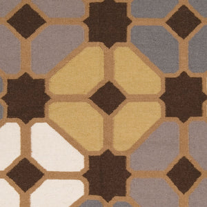 Surya Frontier 2'6" X 8' Handmade Wool Rug - Elegant Global Designs For Chic Home Decor & Durability Charcoal Wool Ft70-58