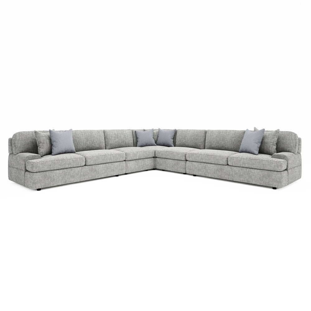 Bernhardt Bernhardt Serena Sectional With Low-Profile Frame And Deep Cushions For Modern Comfort And Style - Made to Order Grey K2042