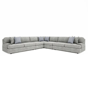 Bernhardt Bernhardt Serena Sectional With Low-Profile Frame And Deep Cushions For Modern Comfort And Style - Made to Order Grey K2042