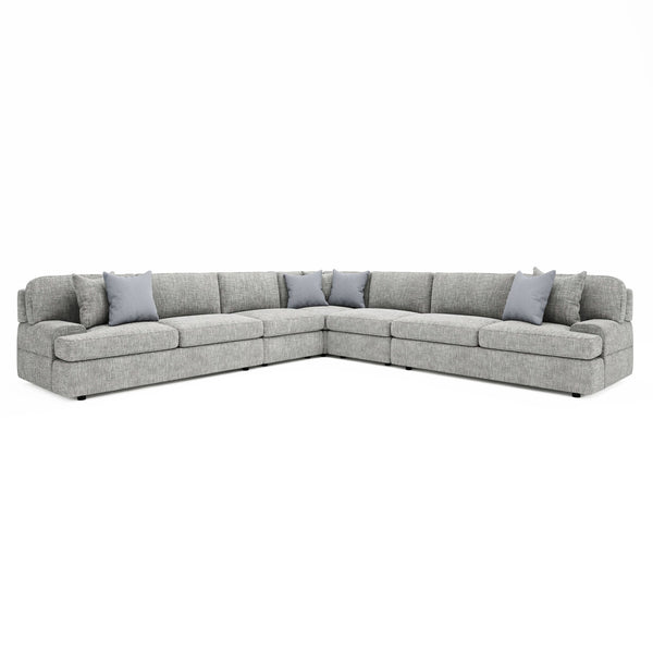 Bernhardt Bernhardt Serena Sectional With Low-Profile Frame And Deep Cushions For Modern Comfort And Style - Made to Order Grey K2042