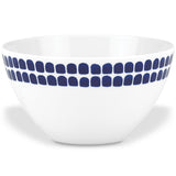 Kate Spade Charlotte Street North Porcelain Soup Bowl, Blue Accents, Dishwasher Safe