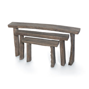 Park Hill Reclaimed Wood Nesting Tables - Set of 3 EFT16002