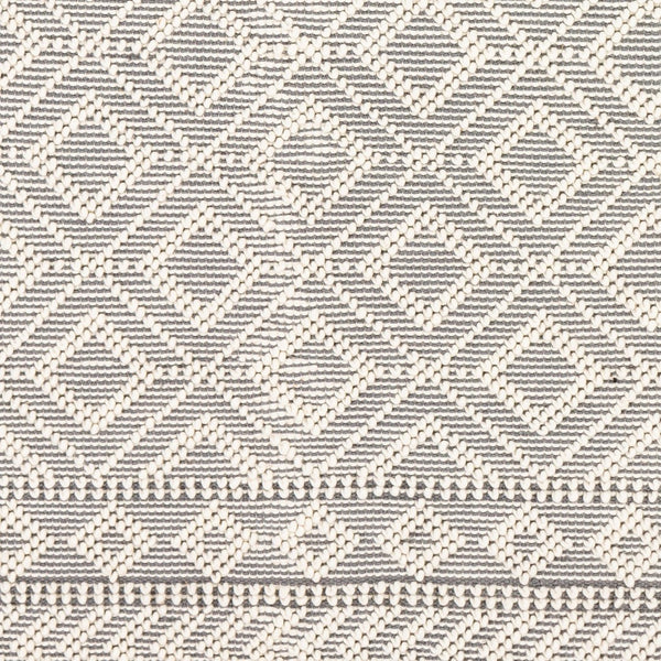 Surya Farmhouse Handwoven Wool Cotton Flatweave Rug with Tassel Border for Entryways FTS2303-23