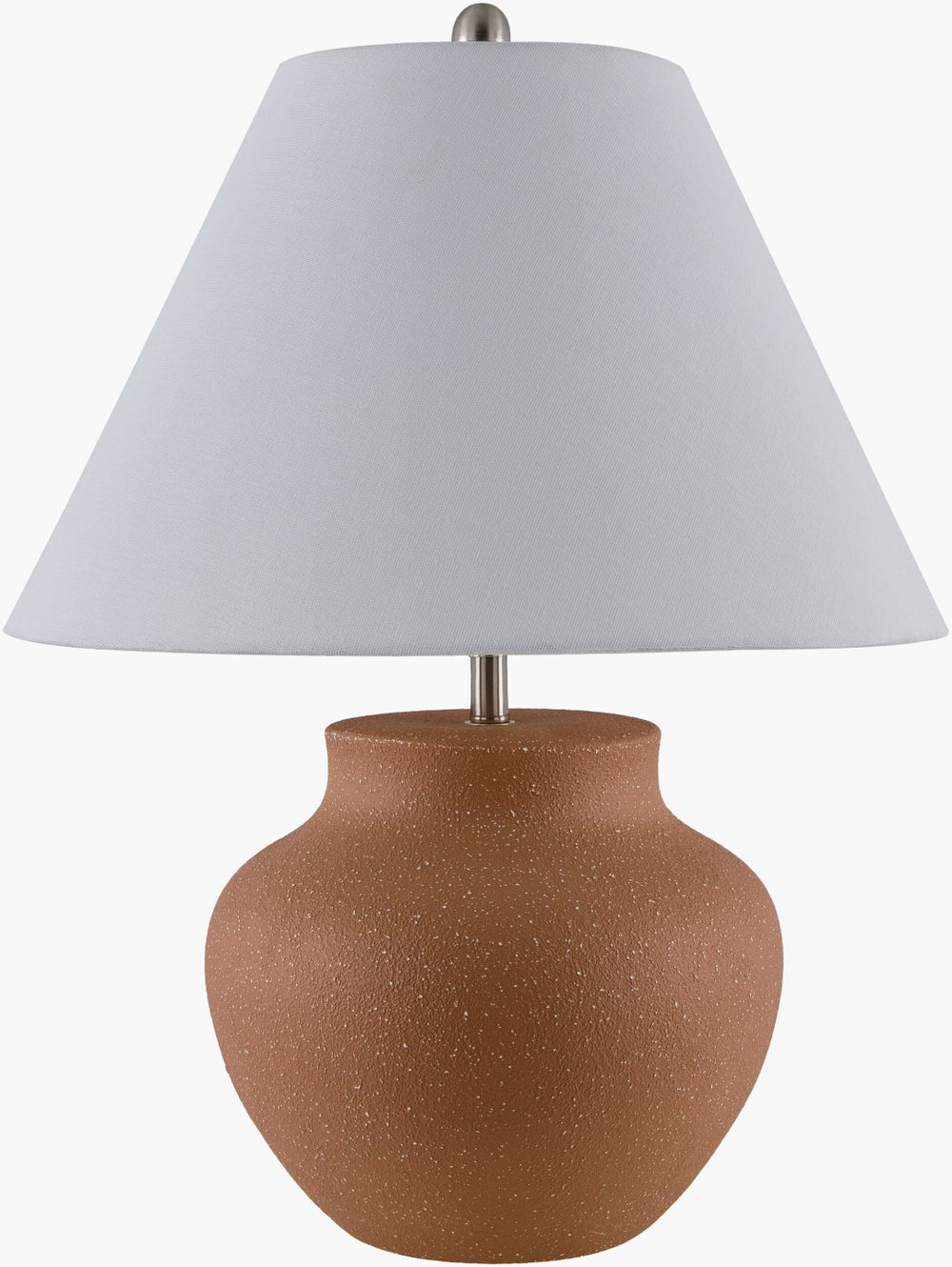 Livabliss Festus Handcrafted Ceramic Table Lamp with Linen Shade for Warm Ambient Living FTU-001