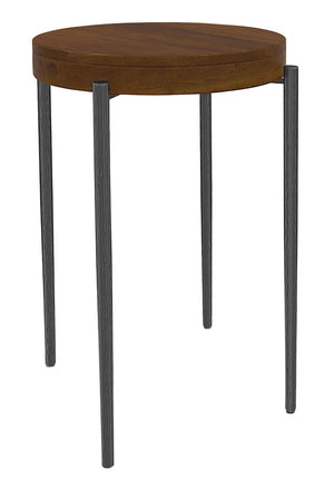 Hekman Furniture Bedford Park Tobacco Occassion Chair Side Table 26007 Tobacco