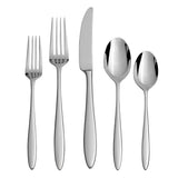 Oneida 20-Piece Stainless Steel Flatware Set, Mirror Finish, Service for 4