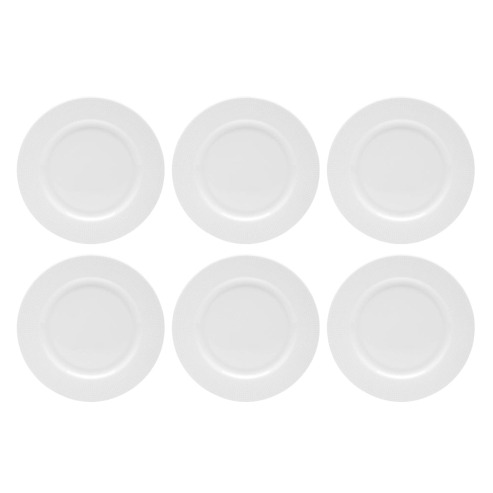 Lenox Tuscany Classics Accent Plates, Buy 4 Get 6 White, WHITE BONE CHINA 896696