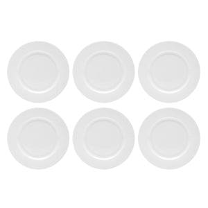 Lenox Tuscany Classics Accent Plates, Buy 4 Get 6 White, WHITE BONE CHINA 896696