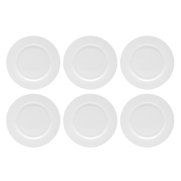 Lenox Tuscany Classics Accent Plates, Buy 4 Get 6 White, WHITE BONE CHINA 896696