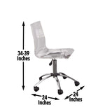 Steve Silver Arthur Adjustable Swivel Chair AU650S