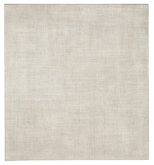 Hooker Furniture Modern Modern Mood Rectangle End Table With Raffia Accents, Quartered Oak Veneer, Soft Alabaster Finish Light Brown 6850-80413-80