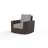 Montecito Club Chair in Canvas Granite w/ Self Welt SW2501-21-5402 Sunset West