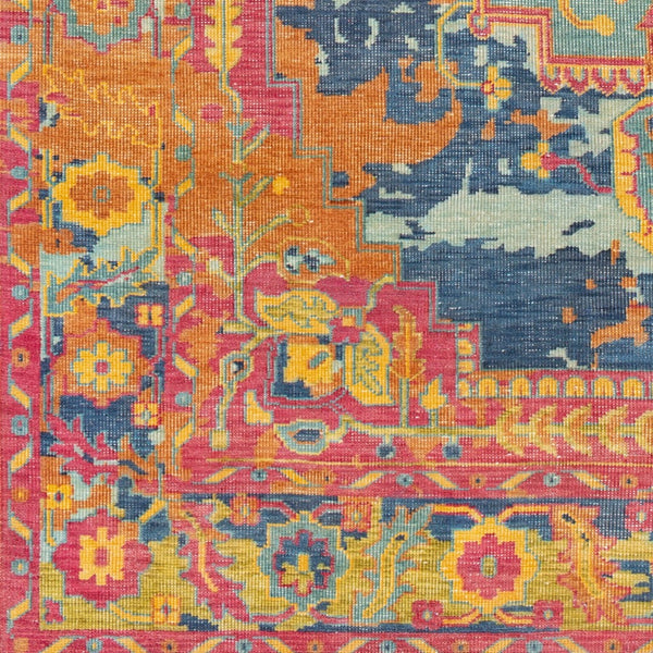 Surya Festival Handcrafted 2' X 3' Traditional Wool Rug With Fringe - Timeless Elegance For Any Space Rose Nz Wool Fvl1002-811