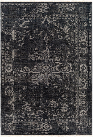 Festival FVL-1010 6' x 9' Handmade Rug FVL1010-69  Black, Gray, Cream Surya