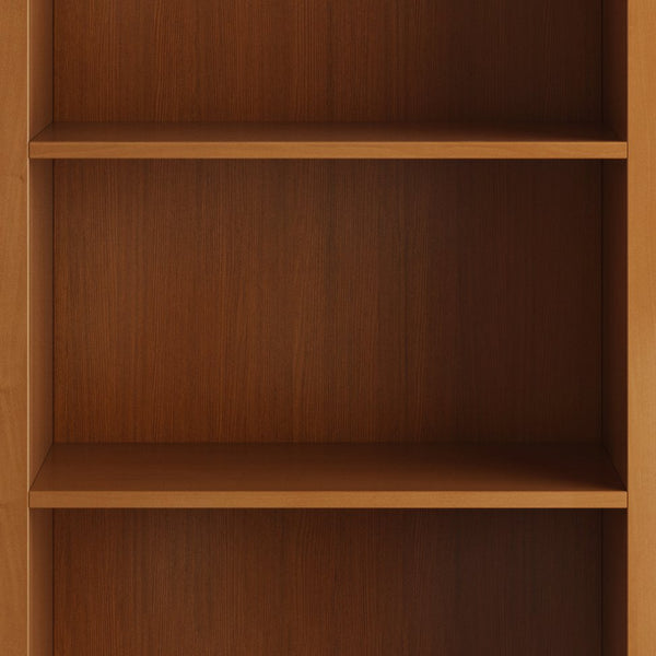 English Elm Amherst 30-Inch Solid Wood Bookcase – Handcrafted Light Golden Brown Storage For Home & Office B136P158329