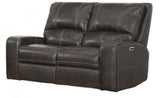 Parker House Parker Living Swift - Twilight Power Reclining Loveseat Twilight Top Grain Leather with Match (X) MSWI#822PH-TWI