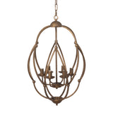 Raleigh Bronze Chandelier