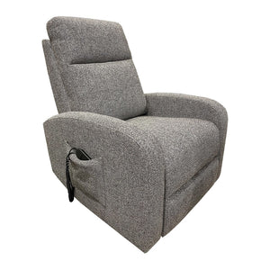 Parker House Parker Living Thriller - Natural Beauty Grey Power Lift Recliner Natural Beauty Grey 100% Polyester (S) MTHR#812LIFT-NBG