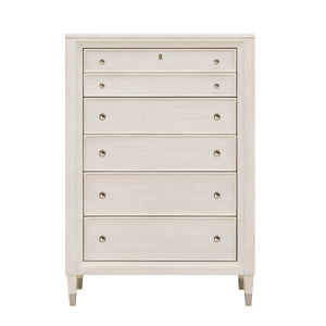 Ashby Place 5-Drawer Chest Natural with Reflection Gray Finish P359124 Pulaski Furniture